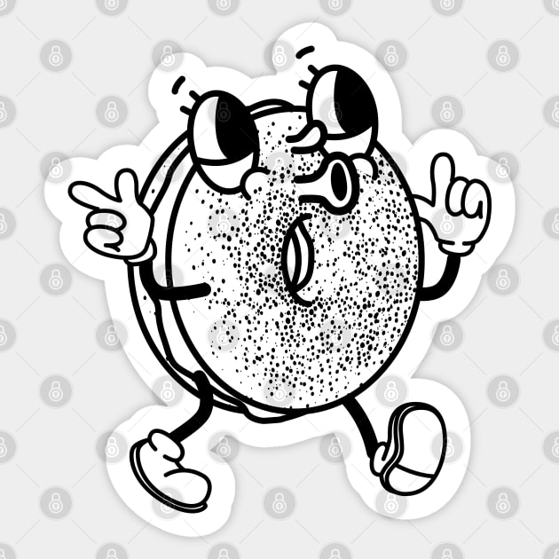 Bagel Mascot Sticker by DHFJR